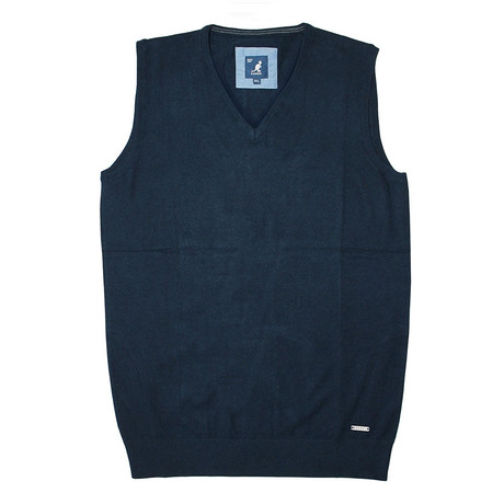 Premium Super Soft 12 Gauge Sweater Vest // Navy (S)
