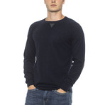 Girocollo Felpa // Prussian Blue (S)