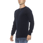 Girocollo Felpa // Prussian Blue (S)