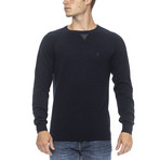 Girocollo Felpa // Prussian Blue (S)