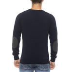 Girocollo Felpa // Prussian Blue (S)