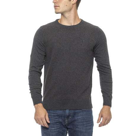 Girocollo Dav. A Pois // Gray (S)