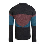 Howlett Colorblock Sweater // Navy (M)