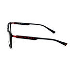 Men's TL309V Optical Frames // Black + Red