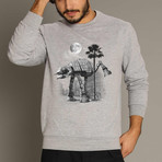 Ata Pee Time Sweatshirt // Gray (Small)