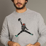 Space Dunk Sweatshirt // Gray (Small)