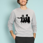 Divine Monkey Intervention Sweatshirt // Gray (Small)