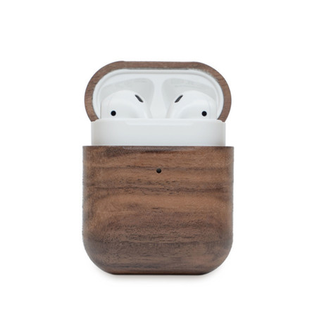 Wooden AirPods Case // Dark Brown