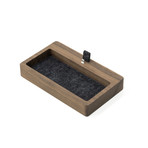 iPhone Dock Organizer // Dark Brown