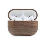 Wooden Airpods Pro Case // Dark Brown