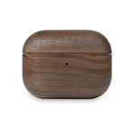 Wooden Airpods Pro Case // Dark Brown