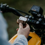 Wooden Airpods Pro Case // Dark Brown