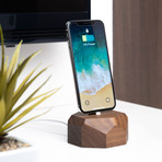 iPhone Dock // Dark Brown