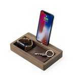 iPhone Dock Organizer // Dark Brown