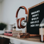 Headphone Stand // Dark Brown