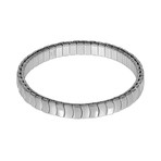 Stainless Steel Expansion Bracelet // White