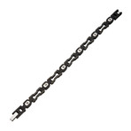 Link Chain Bracelet // Black