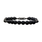 Agate Bracelet // Black