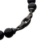 Agate Bracelet // Black