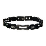 Link Chain Bracelet // Black