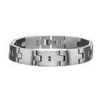 Steel Link Bracelet // Silver