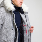 Alaska Coat // Gray Melange (M)