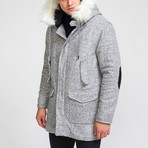 Alaska Coat // Gray Melange (L)