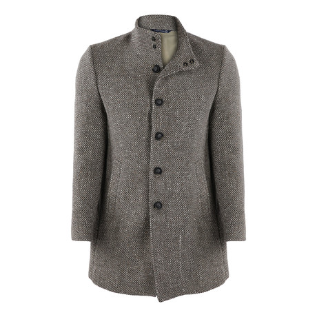 Button Coat // Vizone Gray (XS)