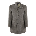 Button Coat // Vizone Gray (M)