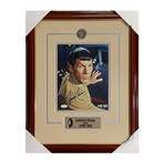 Leonard Nimoy // Star Trek // Autographed Photo Display