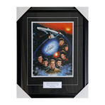 William Shatner // Star Trek // Autographed Framed Lithograph