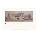 Frank Lloyd Wright // Isidore Heller House // 1998 Offset Lithograph