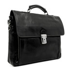 In Cold Blood // Leather Briefcase