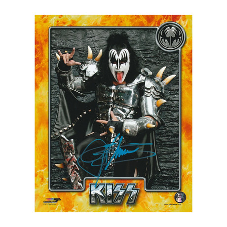 Gene Simmons // KISS // Autographed Photo