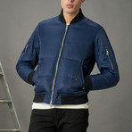 Quilted Bomber // Midnight (M)