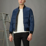 Quilted Bomber // Midnight (M)