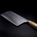 Alpha Olive Chinese Chef Knife 7"