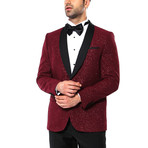 Aidan 2-Piece Suit // Burgundy (Euro: 46)