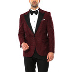 Connor 2-Piece Suit // Burgundy (Euro: 50)