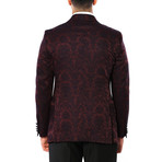 Ronan 2-Piece Suit // Burgundy (Euro: 44)