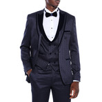 Stanley 3-Piece Suit // Navy (Euro: 50)