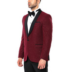 Aidan 2-Piece Suit // Burgundy (Euro: 56)