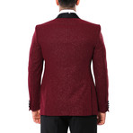 Aidan 2-Piece Suit // Burgundy (Euro: 60)