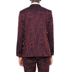 Glenn 3-Piece Suit // Burgundy (Euro: 48)