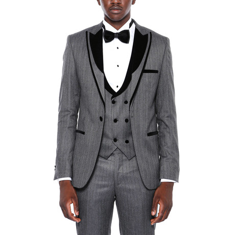 Cain 3-Piece Suit // Gray (Euro: 44)