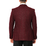 Connor 2-Piece Suit // Burgundy (Euro: 50)