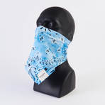 Tie Dye Print Maskdanna // Baby Blue (M)