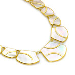 Ippolita 18k Yellow Gold Mother of Pearl Rock Candy Necklace // Store Display