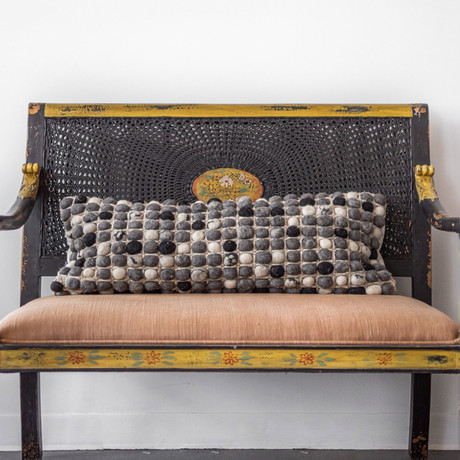 Amara // Lumbar Pillow // Handwoven Wool