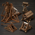 Medieval Siege Bundle // Set of 5 Model Kits